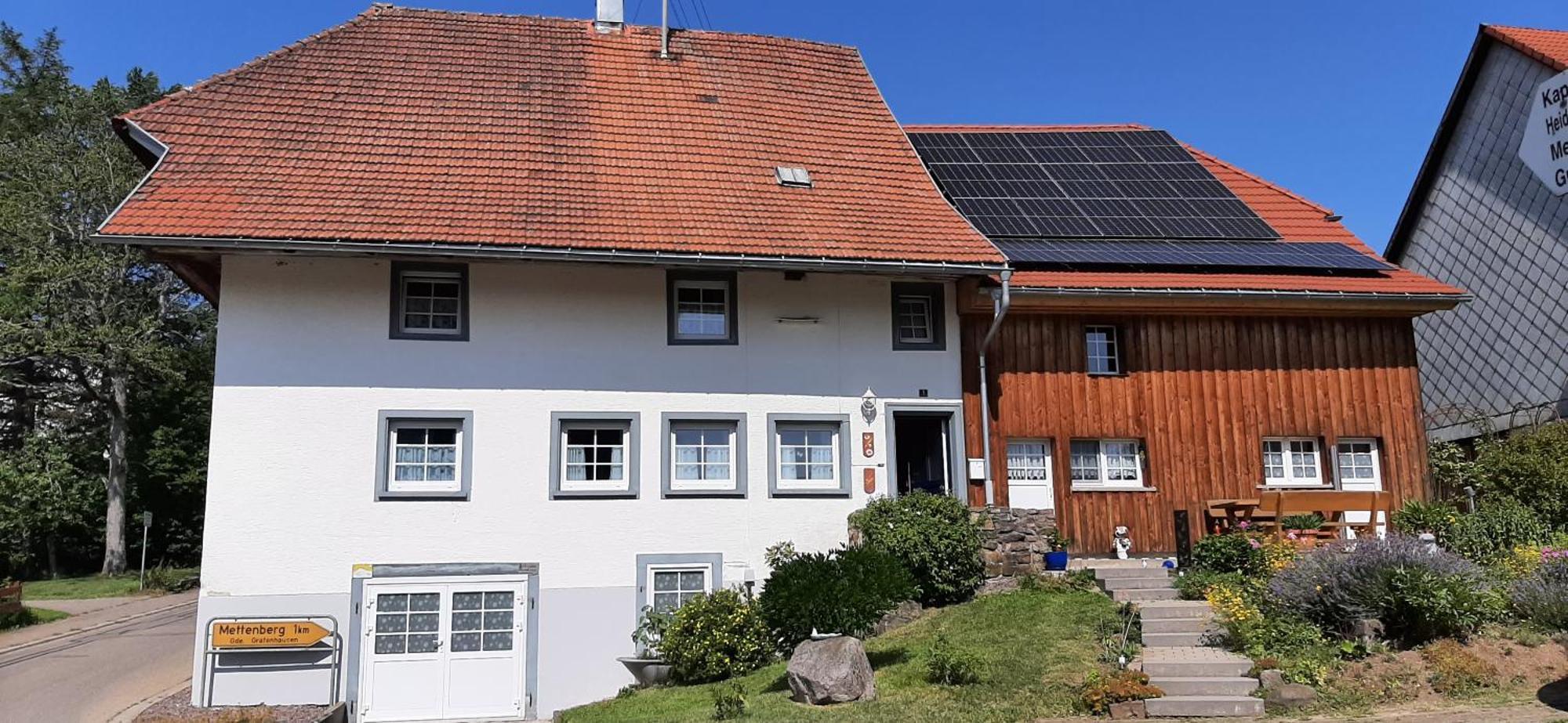 Familien Ferienwohnung Linder Grafenhausen Exteriér fotografie